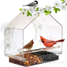 Sterke zuigbekers Window Bird House Feeder